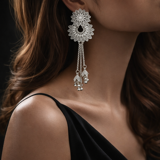 Silver Earring