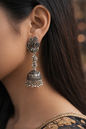 Silver Jhumki